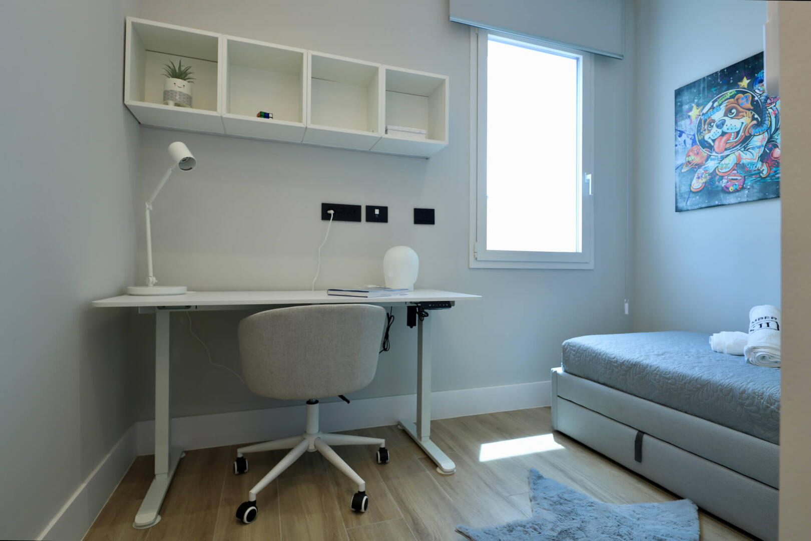 Guest bedroom and office